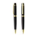 Luxus Heavy Pen Black Ink Business Geschenk Golden Metalic Ball Stift mit kundenspezifischem Logo